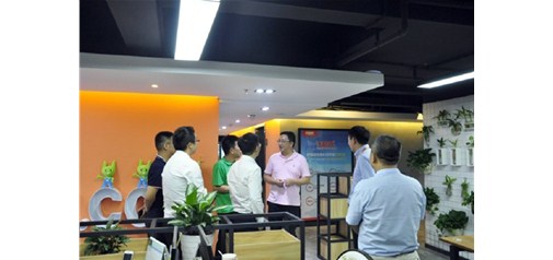 深圳市電子商務協會領導及行業同仁一行蒞臨天助網參觀指導：好風憑借力，迎新正當時